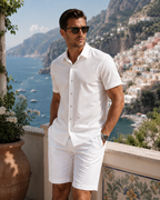 Buki Cinqo 'Single Shot' Short Sleeve Tech Shirt — White