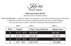Bridal Samantha Thigh Highs. Petite to Plus Size