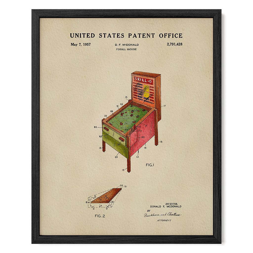 Skill Pinball Machine (1957)
