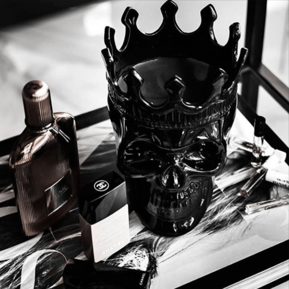 Black Dantés Skull in Secret Sucré