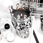 Silver Maximilien Skull in Thé Aroma