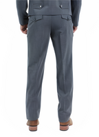 Men's Charcoal Western Suit 2-Piece - Cowboy Suit with Western Yoke & Pearl Snaps