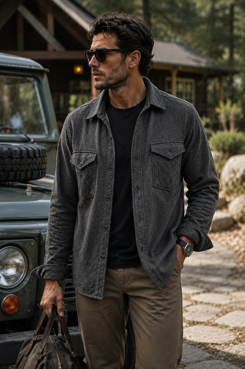 Soft Knit CPO Overshirt