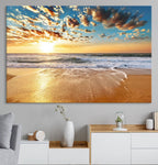 Soothing Sunset on Calm Beach