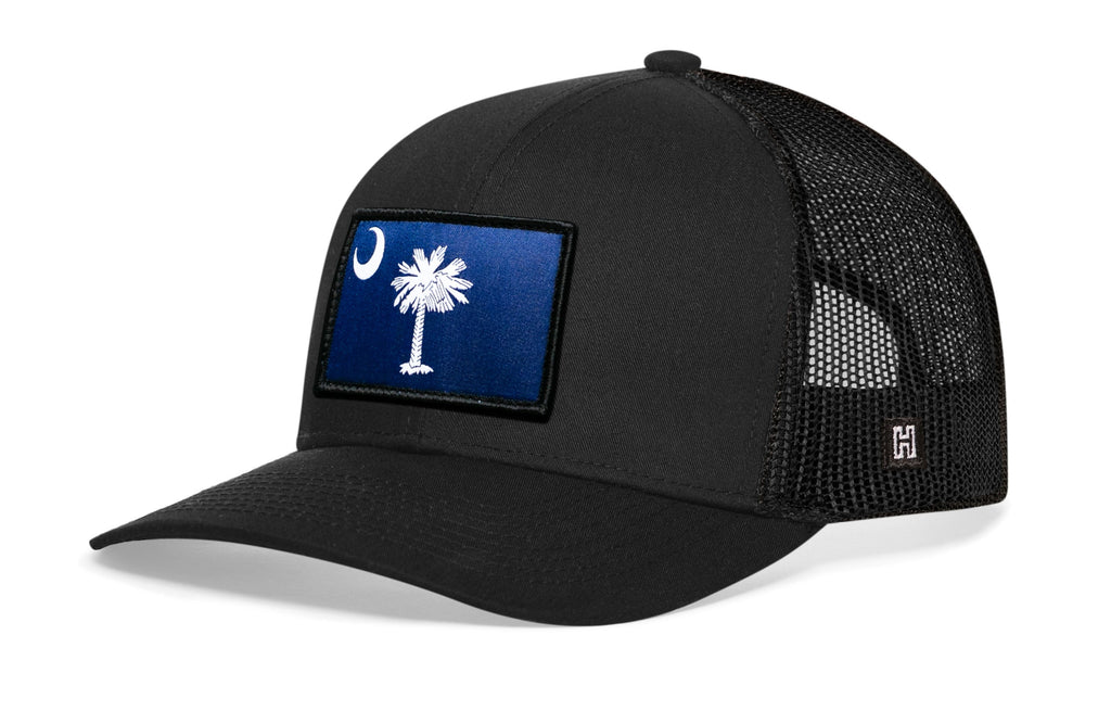 South Carolina Flag Trucker Hat  |  SC Snapback