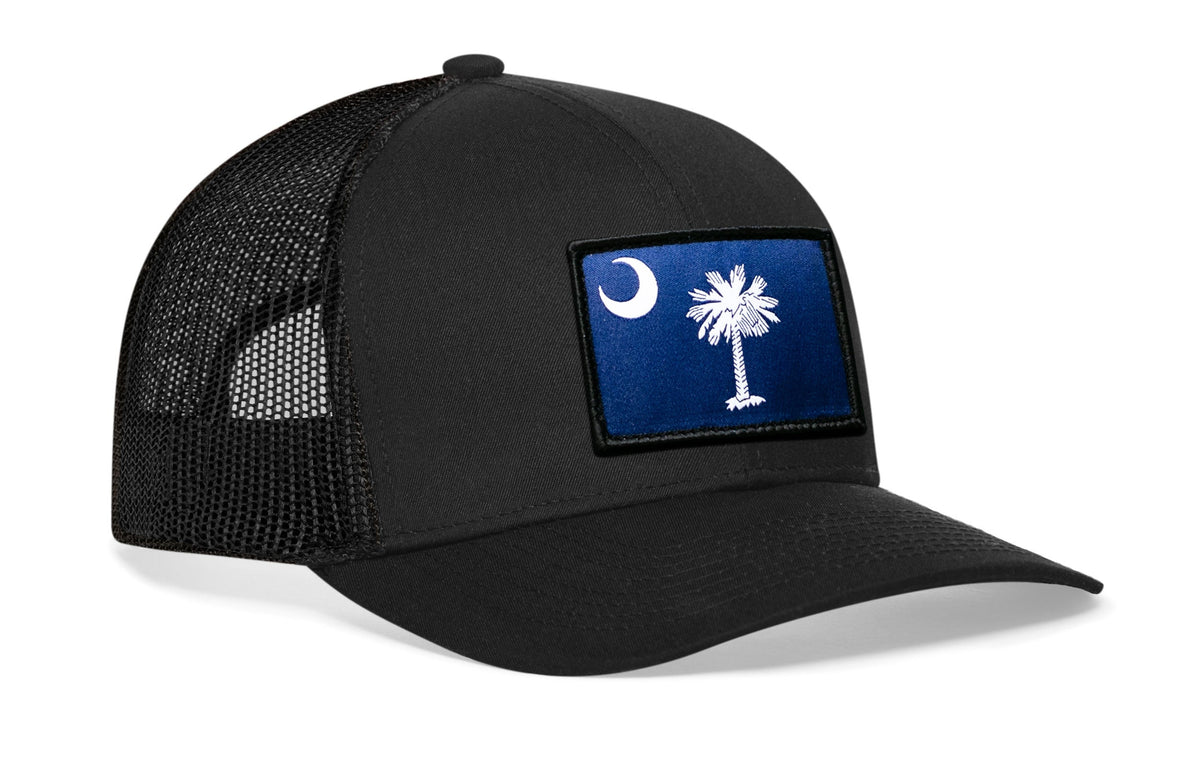 South Carolina Flag Trucker Hat  |  SC Snapback