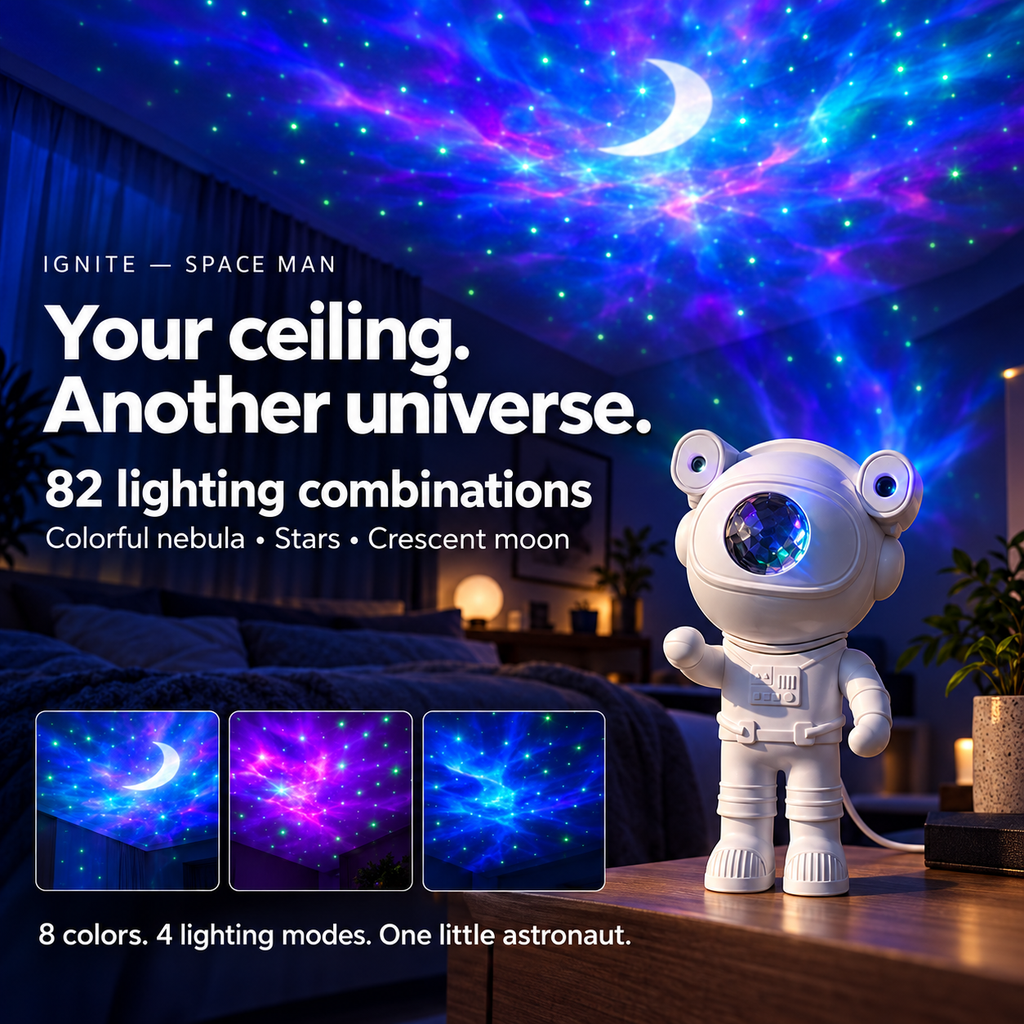 Ignite™ Space Man Projector Lamp
