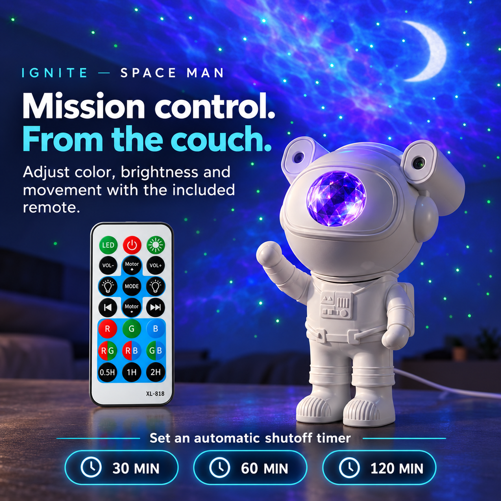 Ignite™ Space Man Projector Lamp