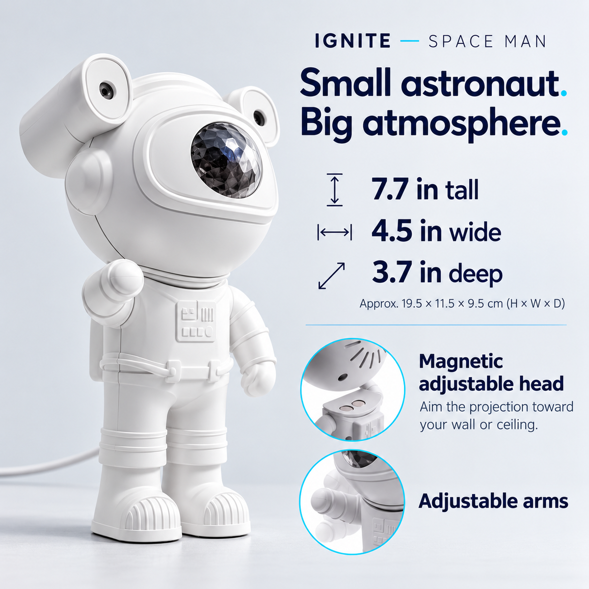 Ignite™ Space Man Projector Lamp