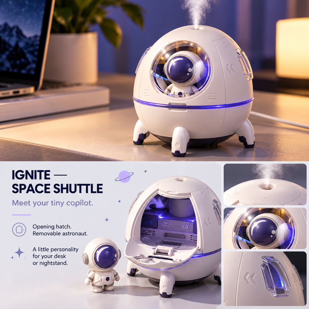 Ignite™ Space Shuttle Humidifier Light