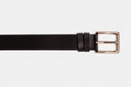 The Mercury Black Calfskin Belt