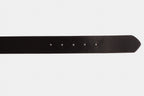 The Mercury Black Calfskin Belt