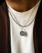 St. Christopher Set - Sterling Silver Set