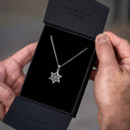 Star Of David Pendant - Silver