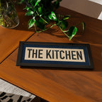 Framed Stay Out Of The Kitchen Pickleball Art Scroll Sign