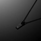 Initial Tag Necklace - Stealth