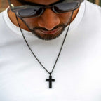 Stone Cross (Large) - Stealth