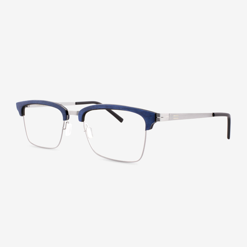 Stuart - Wood & Metal Eyeglasses