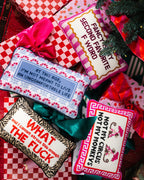 WTF Needlepoint Pillow
