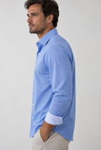 Studio Dot Long Sleeve Tech Shirt - Blue