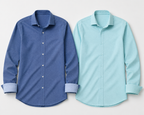 Studio Dot Dress Shirt 2-Pack -Royal Blue/Teal