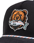 Perforated Rope Hat - Grizzly