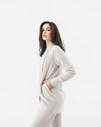 Cloud Cool Relaxed Open Front Cardigan