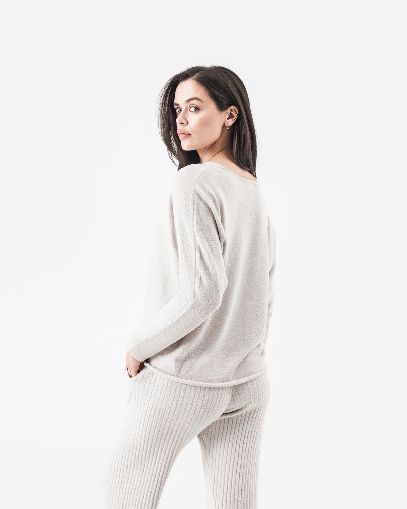Cloud Cool V-Neck Pullover