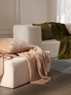 Cloud Silque Pure Throw Pillow