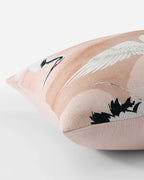 Crane in the Clouds Small Lumbar Pillow