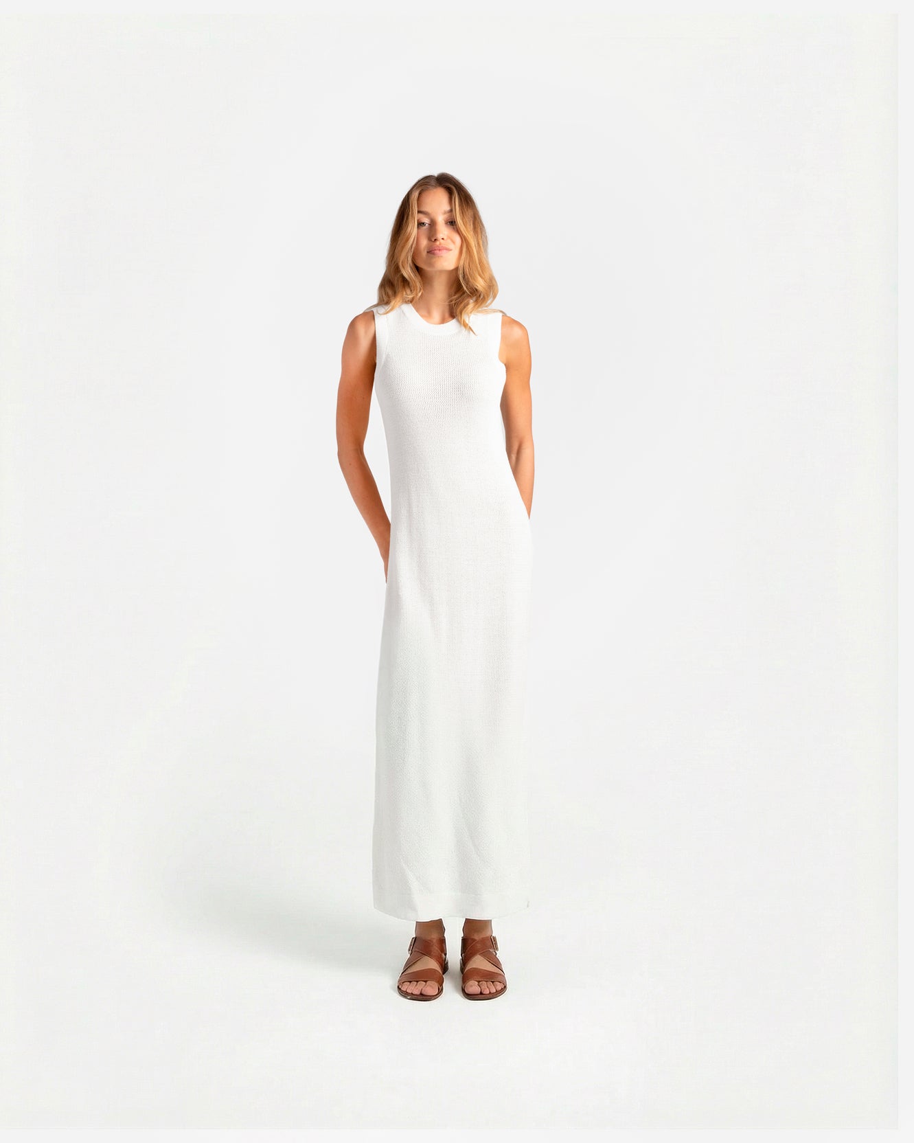 Cloud Cool Crochet Dress