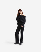 Cloud Knit Wide Leg Pants