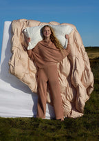 Cloud Knit Wide Leg Pants