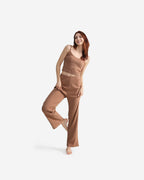 Cloud Knit Wide Leg Pants