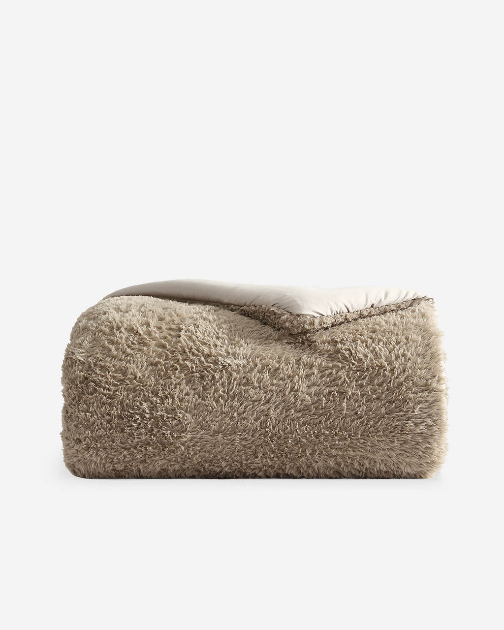 Breathable Faux Fur Comforter Bundle