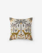 Graphic Leopard Throw Pillow