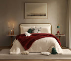Breathable Faux Fur Comforter Bundle