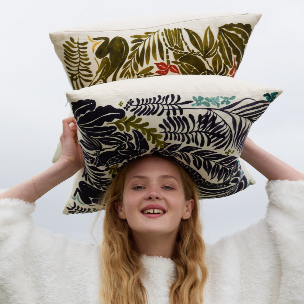 Kenya Throw Pillow