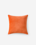 Velvet Leaping Small Leopard Throw Pillow