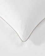Bamboo Viscose Luxe Sham Set with Piping