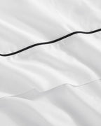 Bamboo Viscose Luxe Top Sheet with Piping
