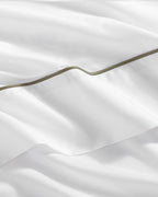 Bamboo Viscose Luxe Top Sheet with Piping