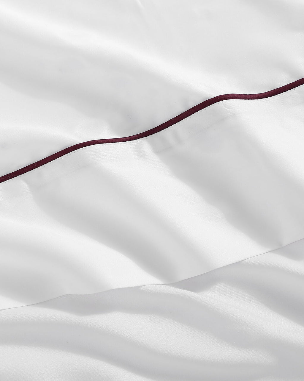 Bamboo Viscose Luxe Top Sheet with Piping