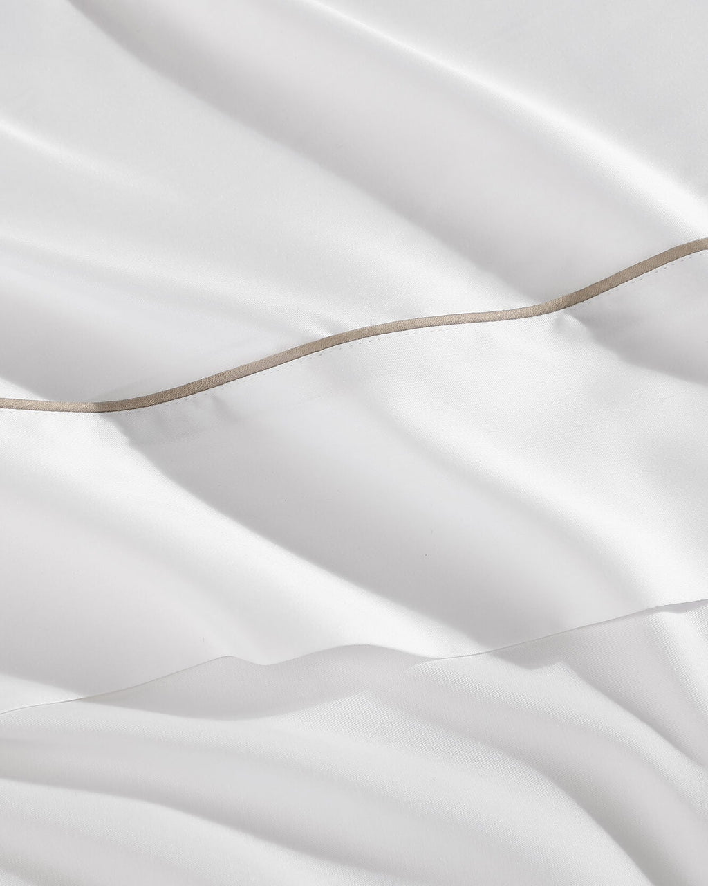 Bamboo Viscose Luxe Top Sheet with Piping