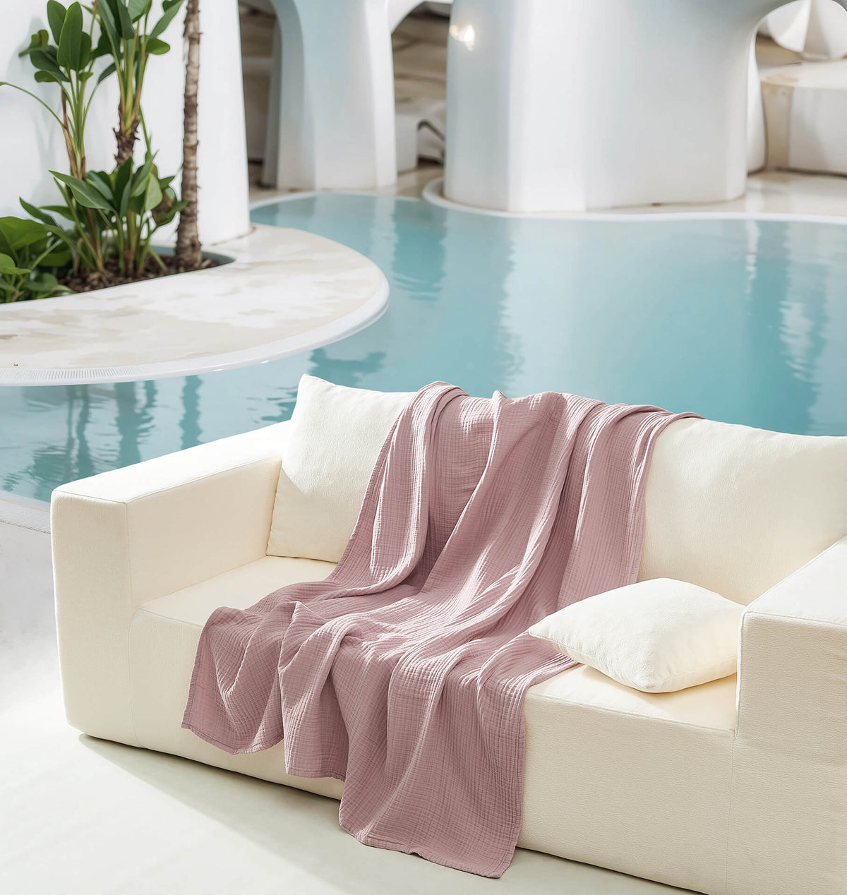 Muslin Cotton Throw