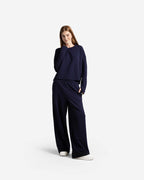 Light French Terry Long-Sleeved Top
