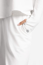 Light French Terry Long-Sleeved Top