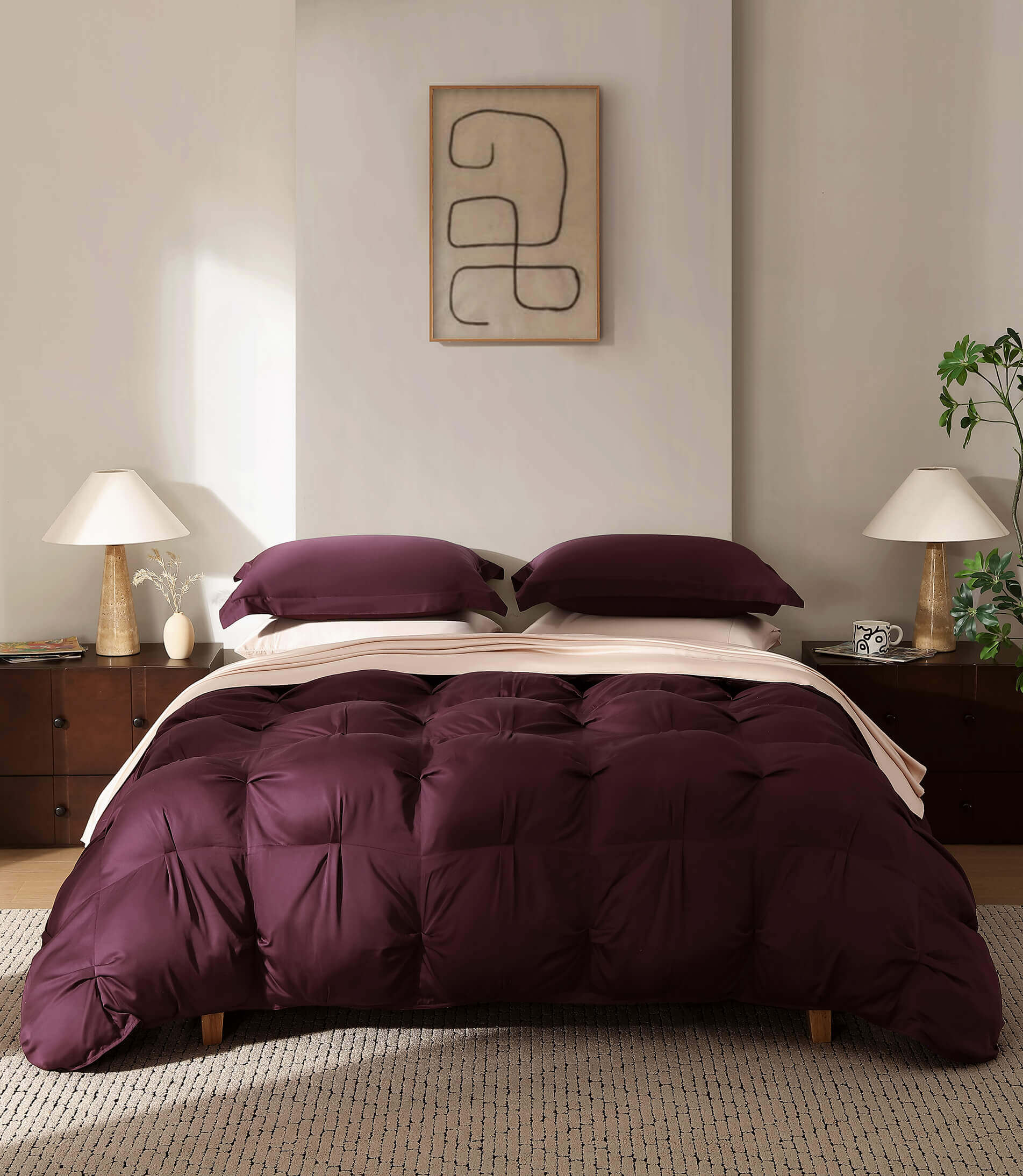 Premium Bamboo Viscose Sham Set