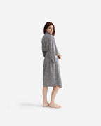 Silky Lyocell Leopard Print Kimono | Last Chance