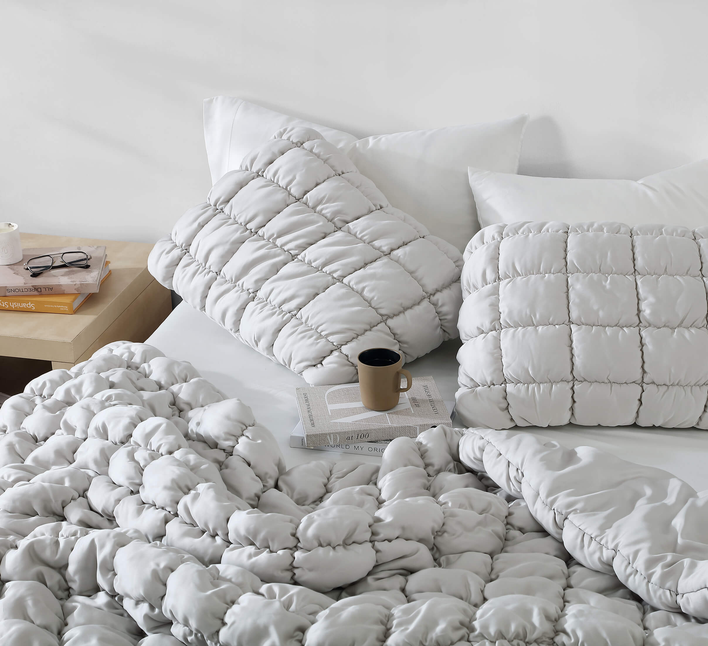 Silky Lyocell Puff Sham Set